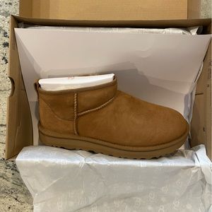 UGG Classic Ultra Mini Chestnut 10